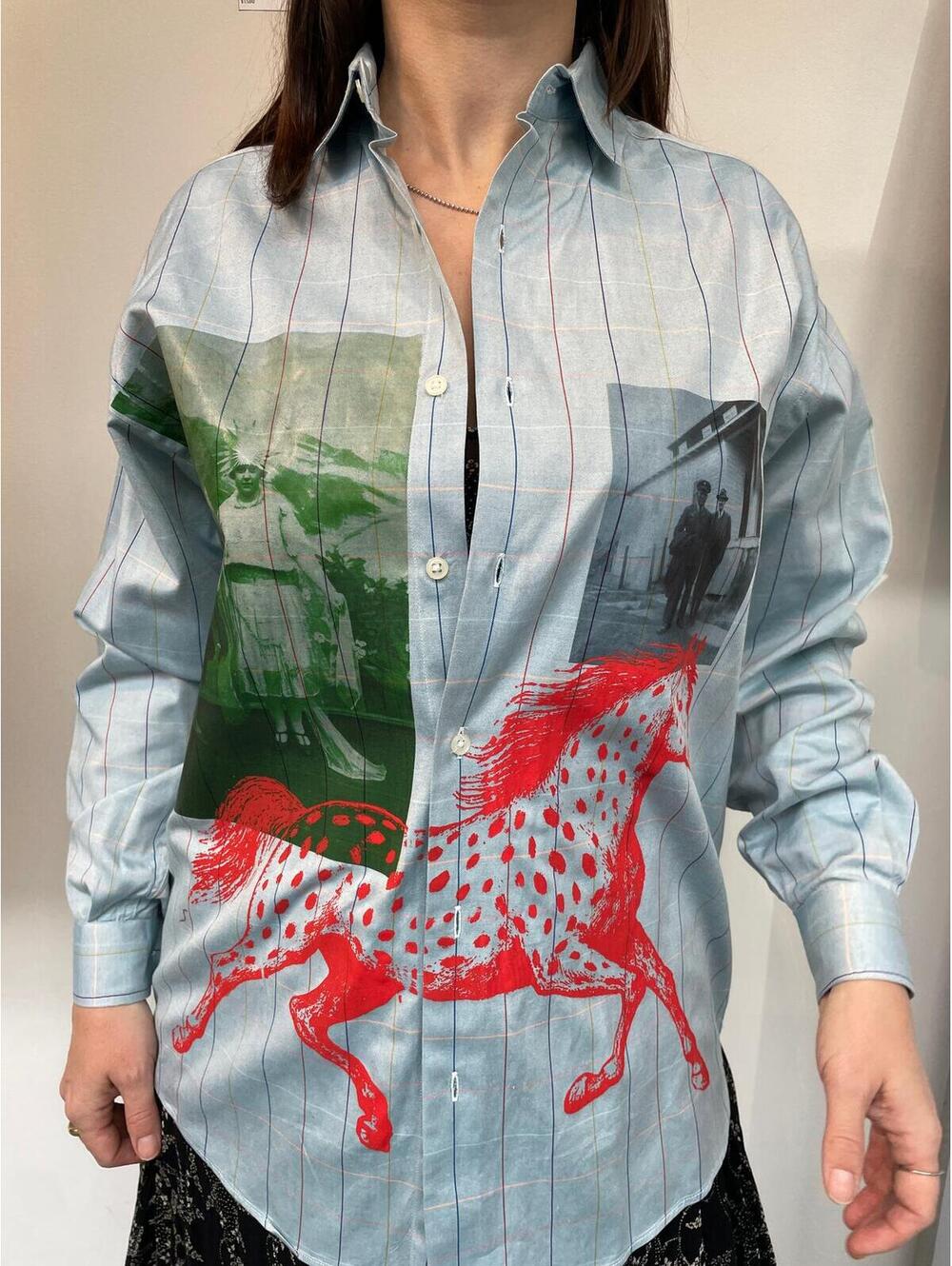 Up-cycled SADBSH Button Up